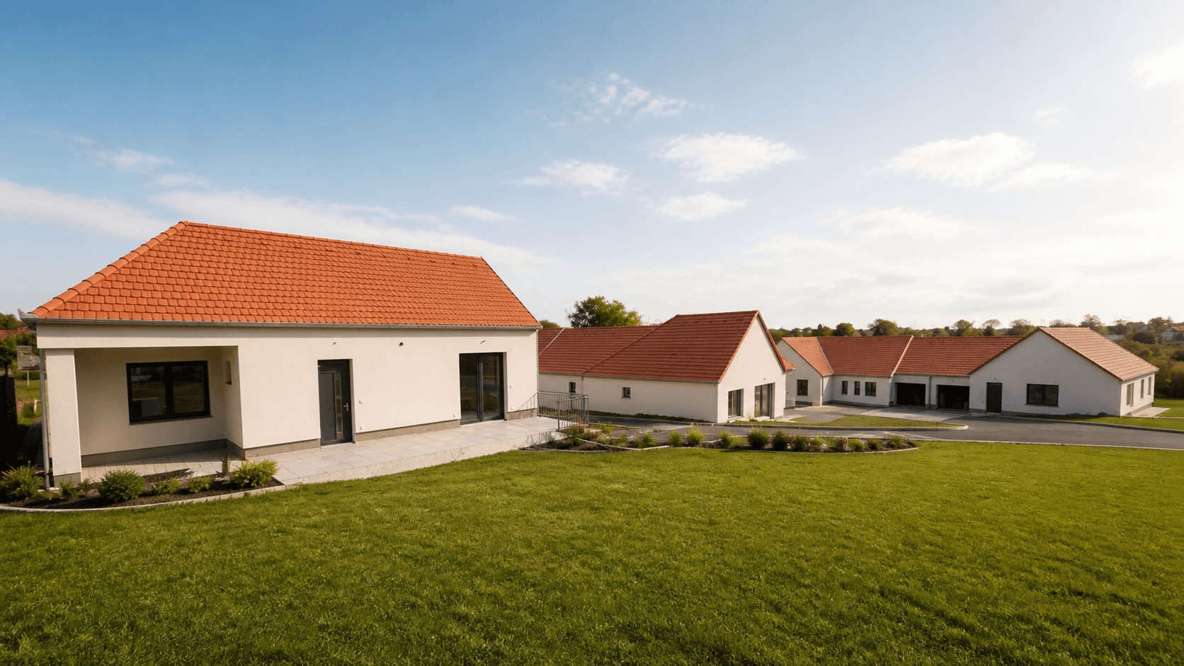 Bendegúz Lakópark modern új építésű otthonai